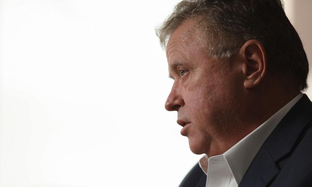 O Ministro da Agricultura, Blairo Maggi: “Nós não trabalhamos com subsídios na agricultura brasileira. Então, precisamos estar atentos a essa abertura para que não venha atrapalhar o crescimento de agroindústrias no Brasil”. | SERGIO LIMA/AFP