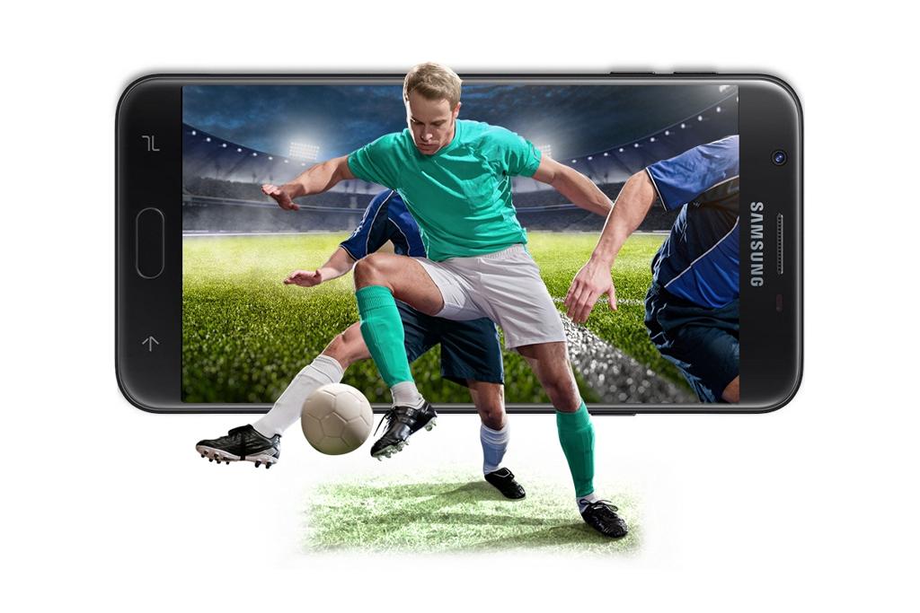 Galaxy J7 Prime2, da Samsung: TV digital em qualquer lugar. | Samsung/Divulgação