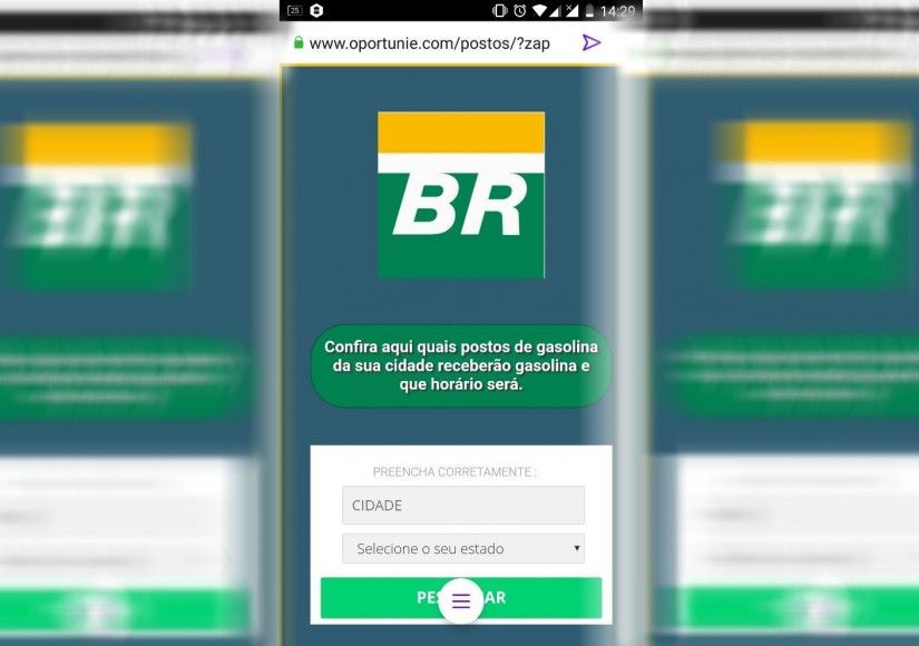 Se receber o link pelo WhatsApp, não clique | Reprodução/Tribuna do Paraná
