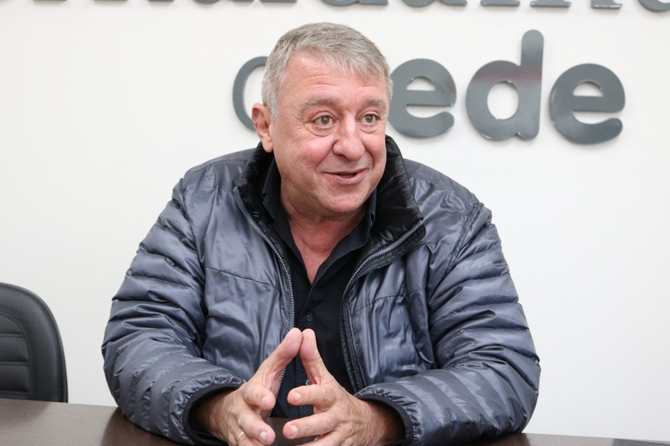 O dono de posto que reservou o estoque para viaturas, pensando na segurança da cidade Hélio Sacchi, presidente da Associação dos Operadores dos Postos dos Campos Gerais. | aRede/Jornal da Manhã/
