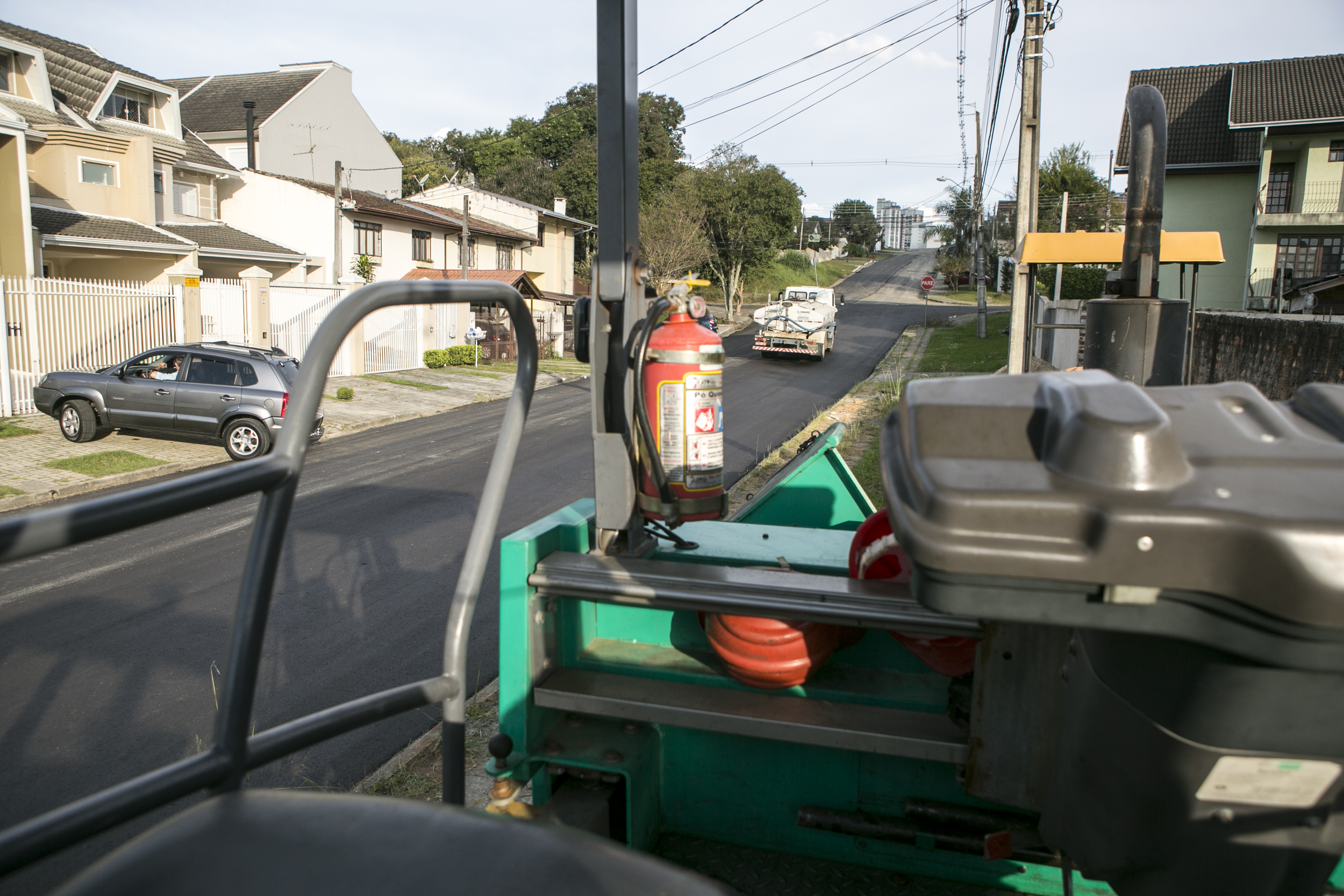Obras em Curitiba ocorrem durante o dia | Marcelo Andrade/Gazeta do Povo
