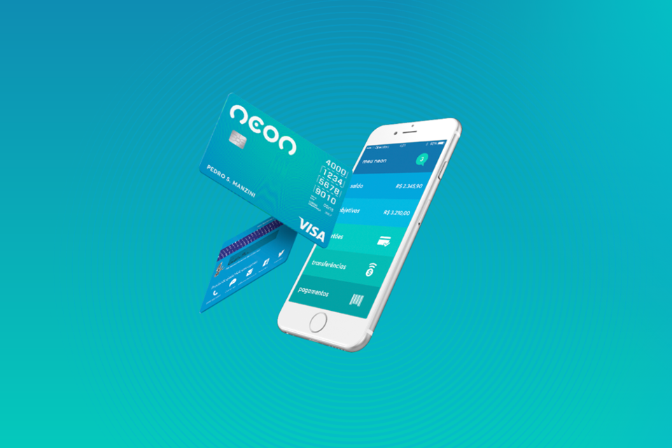 Cartões e app da Neon. | Neon Pagamentos/Reprodução