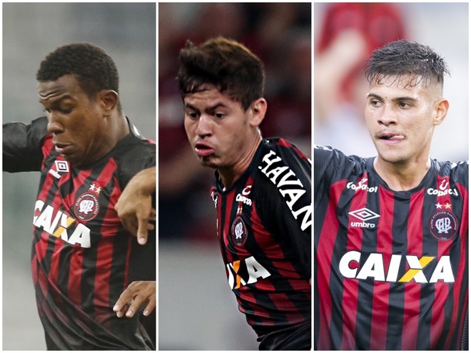 Ribamar, Rossetto e Bruno Guimarães: apostas para o futuro. | Arquivo Gazeta do Povo