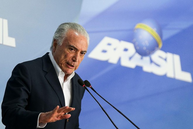 Pronunciamento foi feito na noite deste domingo, após horas de reunião no Planalto | Marcelo Camargo/Agência Brasil