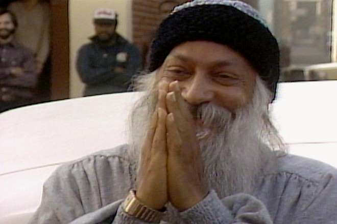 O guru Rajneesh, também conhecido como Osho | Netflix/Divulgação