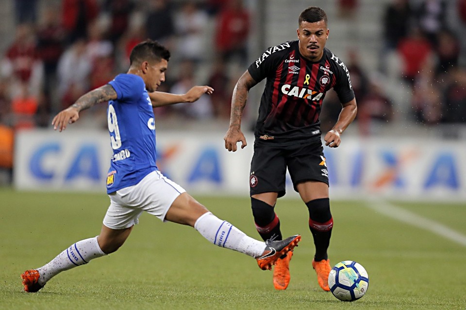 Thiago Carleto foi o autor do gol do rubro-negro. | Albari Rosa/Gazeta do Povo