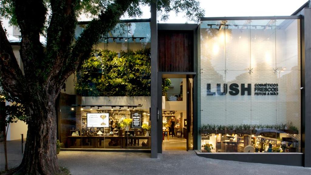 Loja da Lush em São Paulo. Empresa vai encerrar suas operações no Brasil. | Reprodução/Facebook