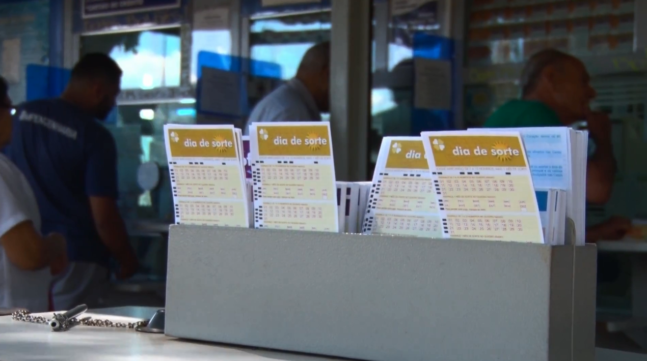 Canhotos do Dia da Sorte já estão nas lotéricas. | Reprodução/Caixa