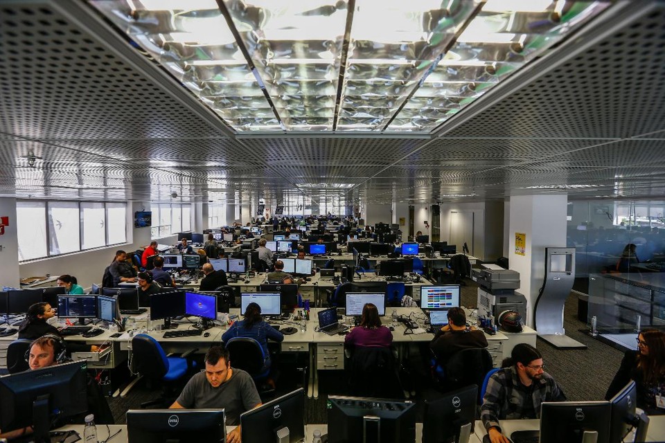 Redação da Gazeta do Povo, em Curitiba | Jonathan CamposGazeta do Povo