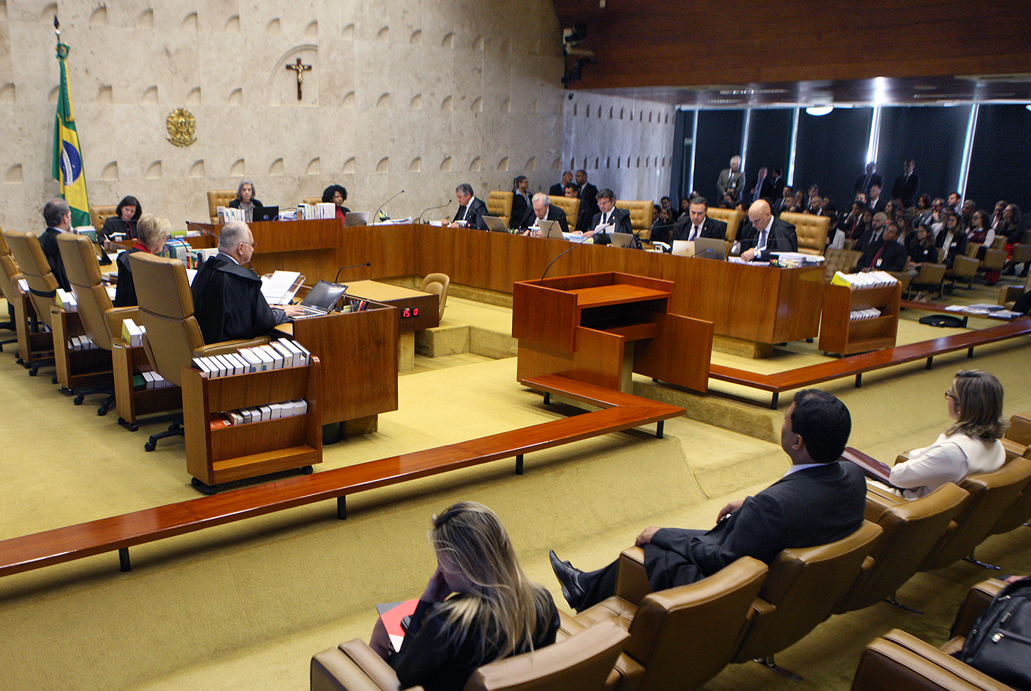 Com o pedido de vista, não há previsão para que o julgamento seja pautado novamente | Nelson Jr./STF