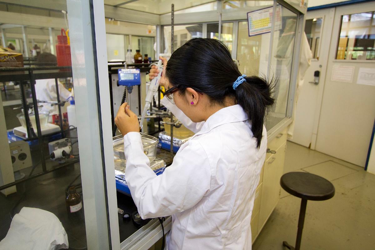 Centro de Pesquisas de nanomateriais em catálise, plasmônica e geração de energia da USP. | Marcos Santos/USP Imagens
