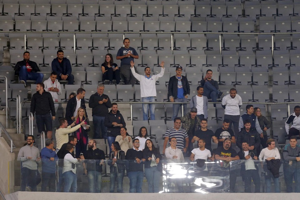 Torcida do Cruzeiro na Arena. | Albari Rosa/Gazeta do Povo