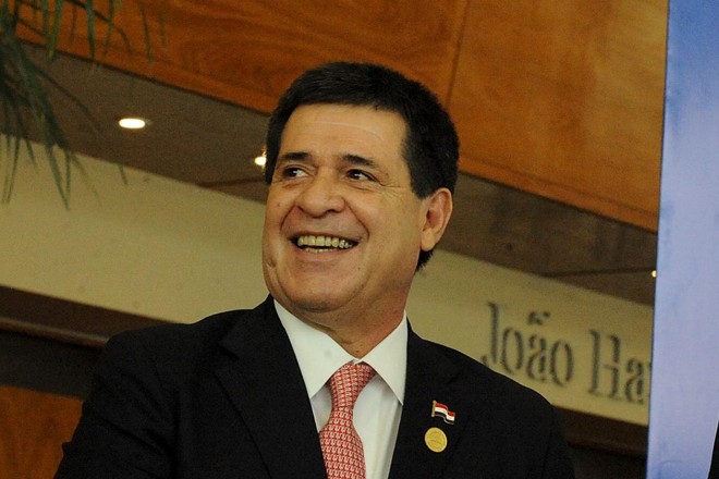Presidente do Paraguai, Horacio Cartes | HANDOUTREUTERS