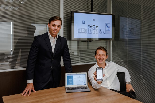 Bernardo Pizzatto Teixeira e Fabiano Rocha Loures são os fundadores da Onli. | Luiza Bogu/