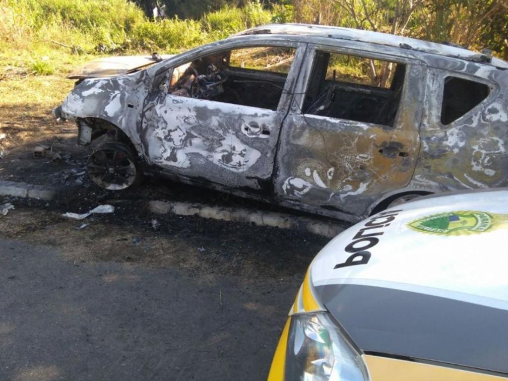Veículo foi encontrado na tarde deste domingo no bairro Alto Boqueirão | Gerson Klaina/Tribuna