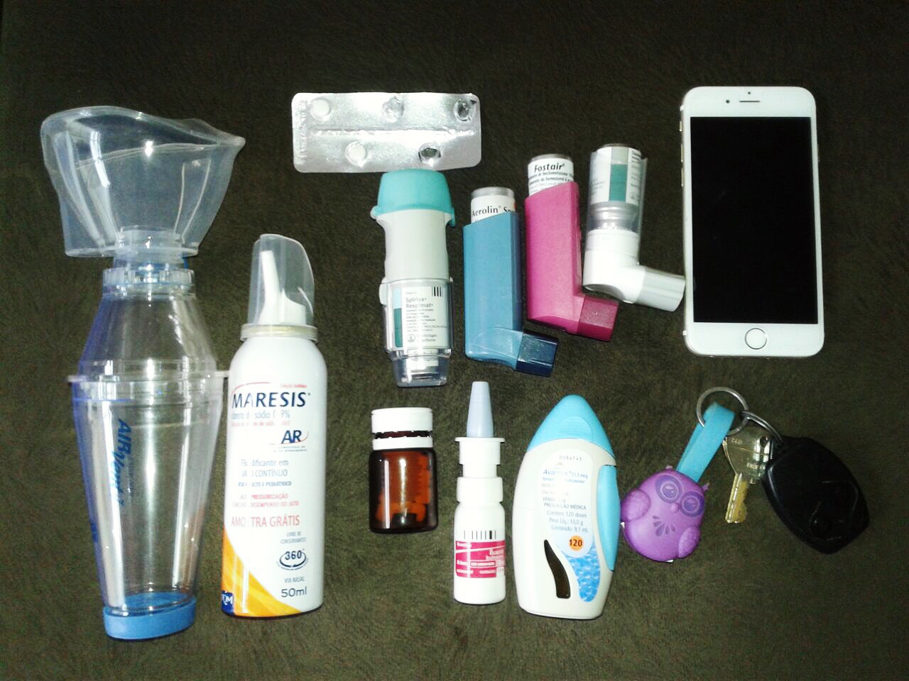 O assaltante devolveu o celular, a chave da casa e todos os medicamentos da vítima | Divulgação/Rúbia Rafaela da Silva