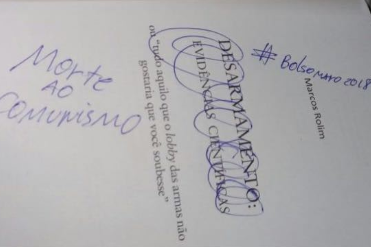 Em nota enviada à Gazeta do Povo, a UFRN afirmou que está analisando a possibilidade de identificar o autor da ação. | Reprodução.