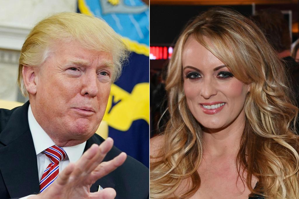Empresa é a mesma que teria comprado o silêncio de Stephanie Clifford, atriz pornô conhecida como Stormy Daniels, que alega ter tido um caso com o presidente Donald Trump | MANDEL NGANAFP