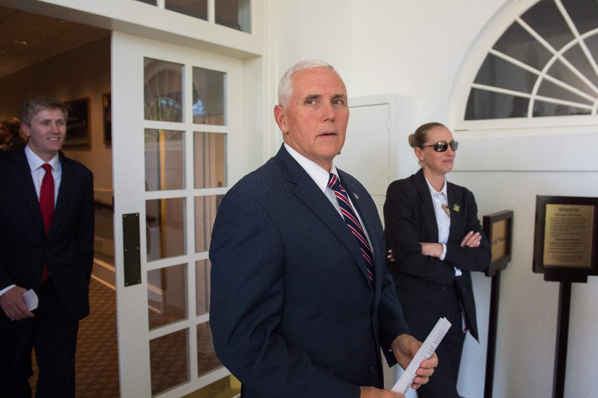 Mike Pence, vice-presidente dos EUA | SAUL LOEB/
AFP