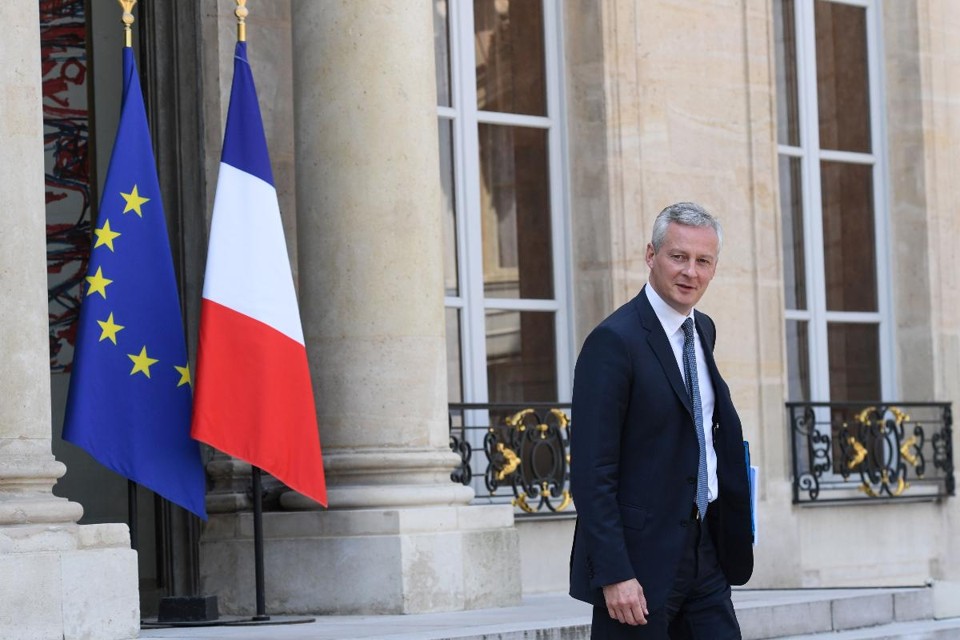 Bruno Le Maire, ministro das Finanças da França, não quer que interesses americanos acabem enfraquecendo os planos das empresas europeias | CHRISTOPHE ARCHAMBAULT/AFP