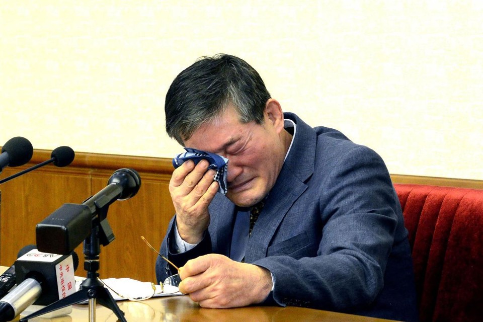 Um dos presos libertados é Kim Dong-chul, empresário que foi condenado a dez anos de trabalhos forçados por espionagem | KCNA VIA KNSAFP