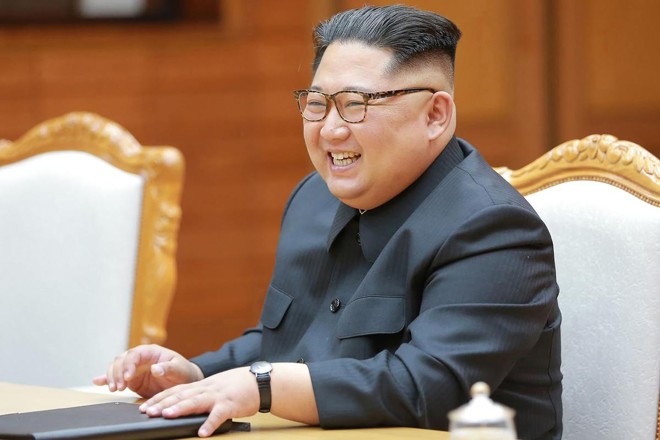 Ditador norte-coreano Kim Jong-un deverá encontrar-se com presidente americano no próximo mês | -AFP