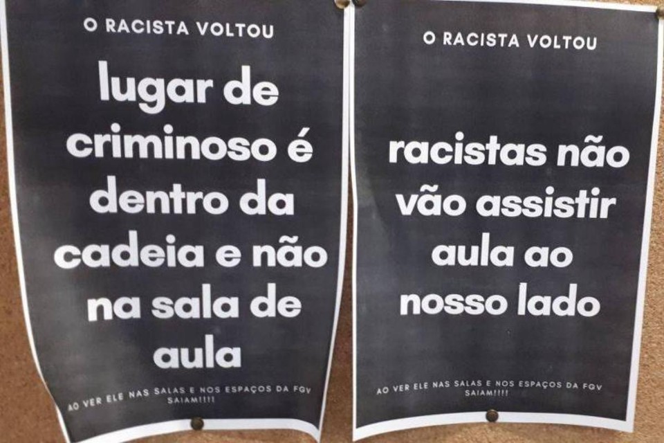 Questionada sobre a situação, a FGV informou que o caso está sendo tratado na Justiça e que não comentará o assunto. | Reprodução.