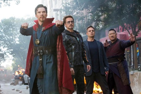 ‘Vingadores: Guerra infinita’ retrata um niilismo quase insuportável ‘Vingadores: Guerra infinita’ está em cartaz nos cinemas | Chuck ZlotnickDivulgação/Marvel