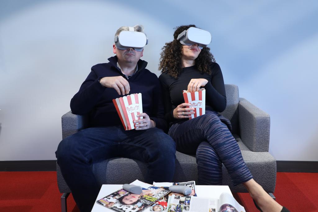 Oculus Go, a nova aposta do Facebook para realidade virtual. | Jhaan Elker/Washington Post