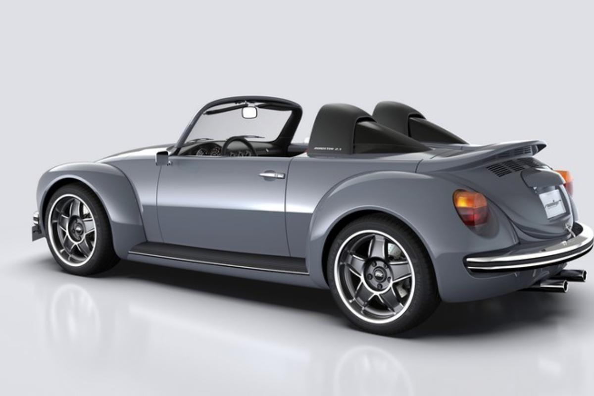 Volkswagen Fusca ganha versão Porsche com motor esportivo Volkswagen Fusca ganha versão Porsche com motor esportivo