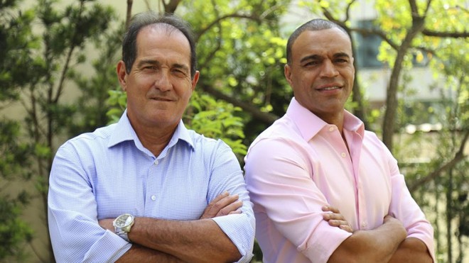 Muricy e Denílson estarão juntos na Opera de Arame em Curitiba. | Divulgação/