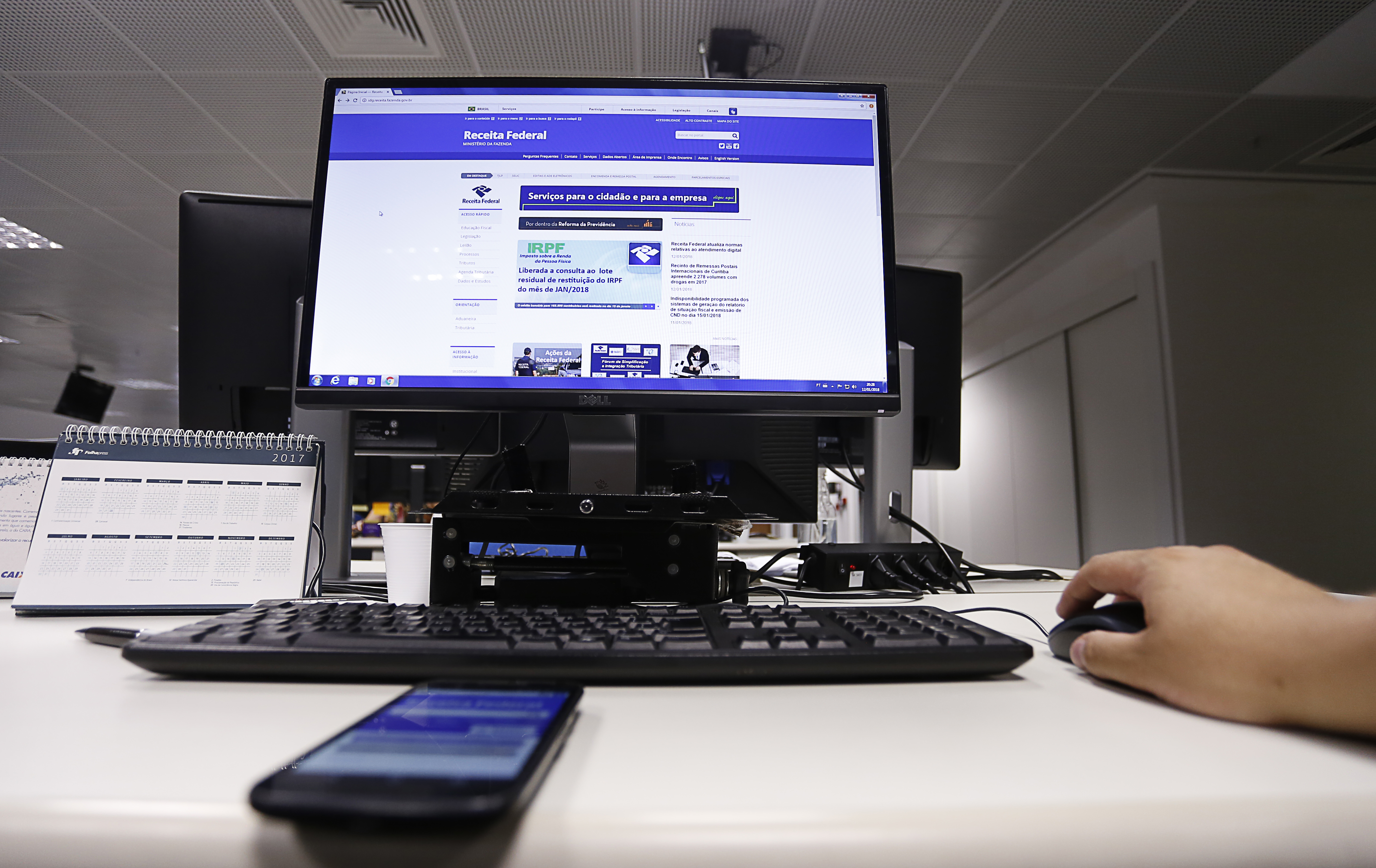 Restituição do IR 2018 começam no próximo mês de junho. | Maicon J. Gomes/Gazeta do Povo
