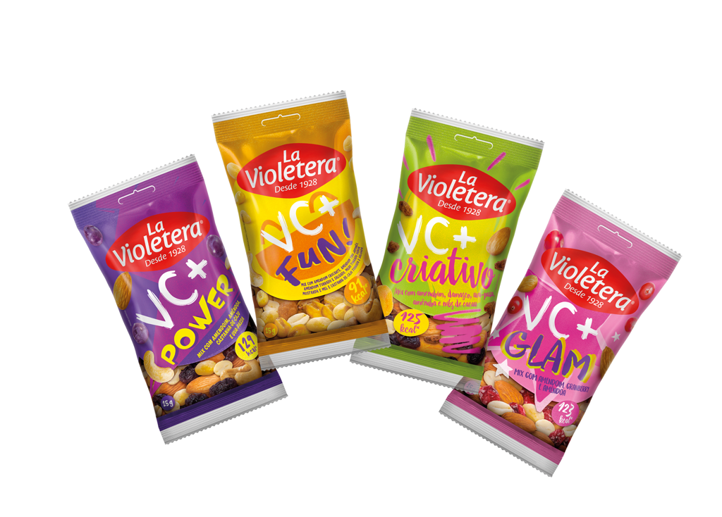 Os novos produtos. | La Violetera/Divulgação