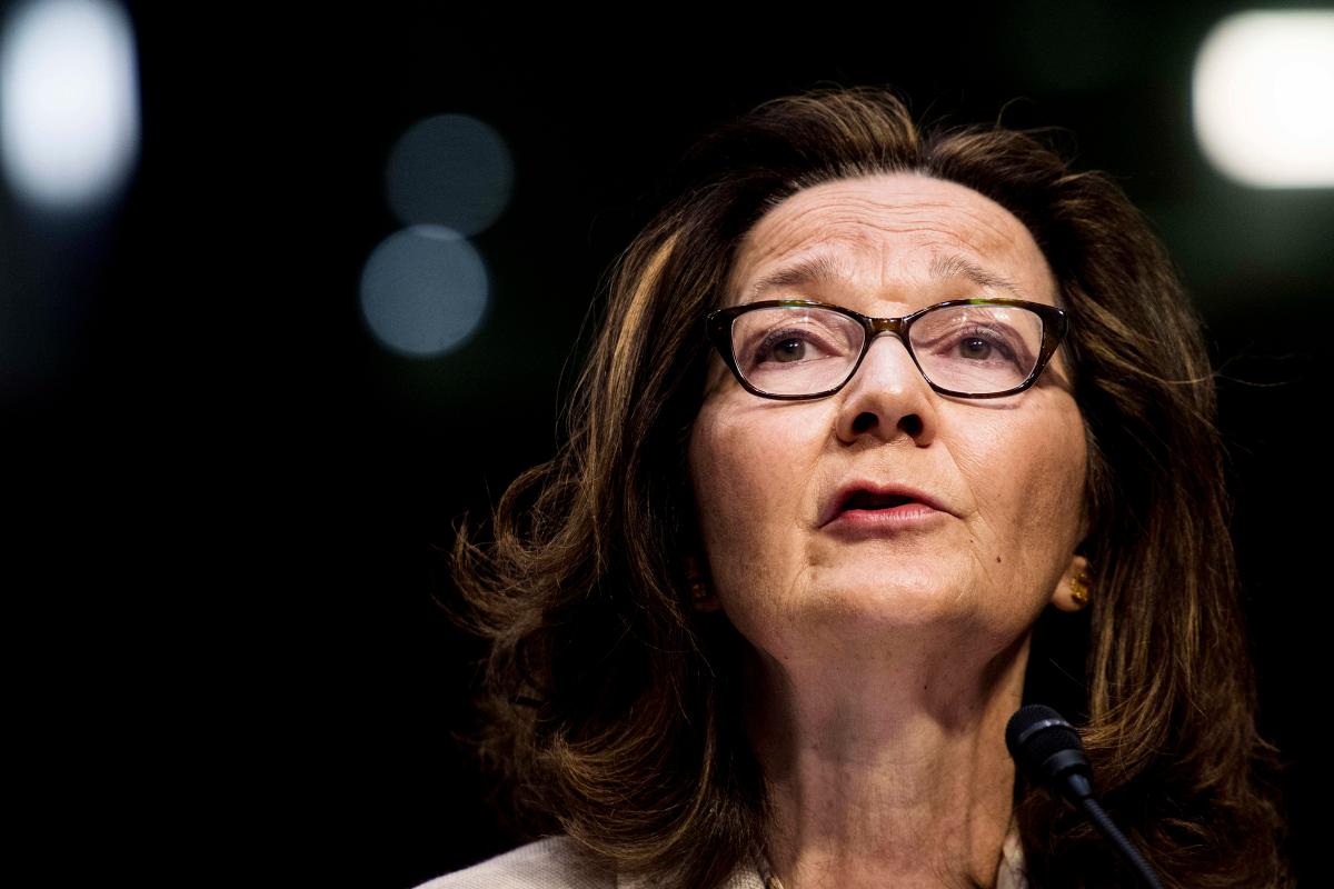 Gina Haspel, diretora da CIA, durante audiência da Comissão de Inteligência do Senado americano | Melina MaraThe Washington Post