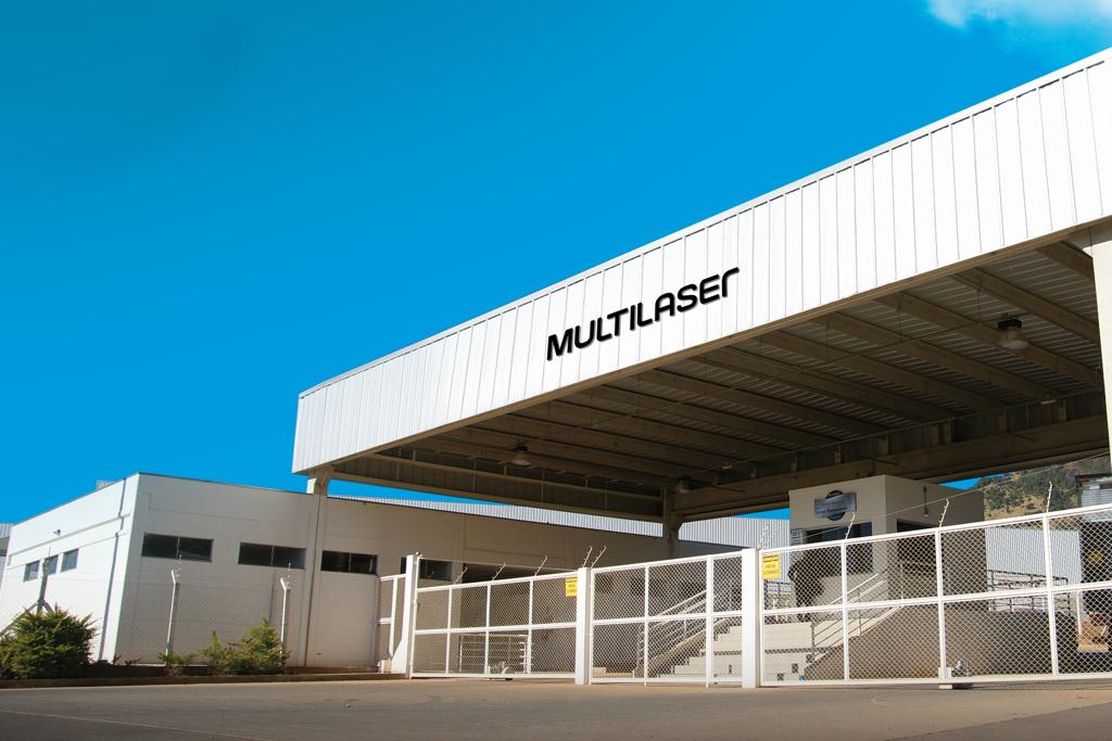 Fábrica da Multilaser em Extrema (MG). | Multilaser/Divulgação