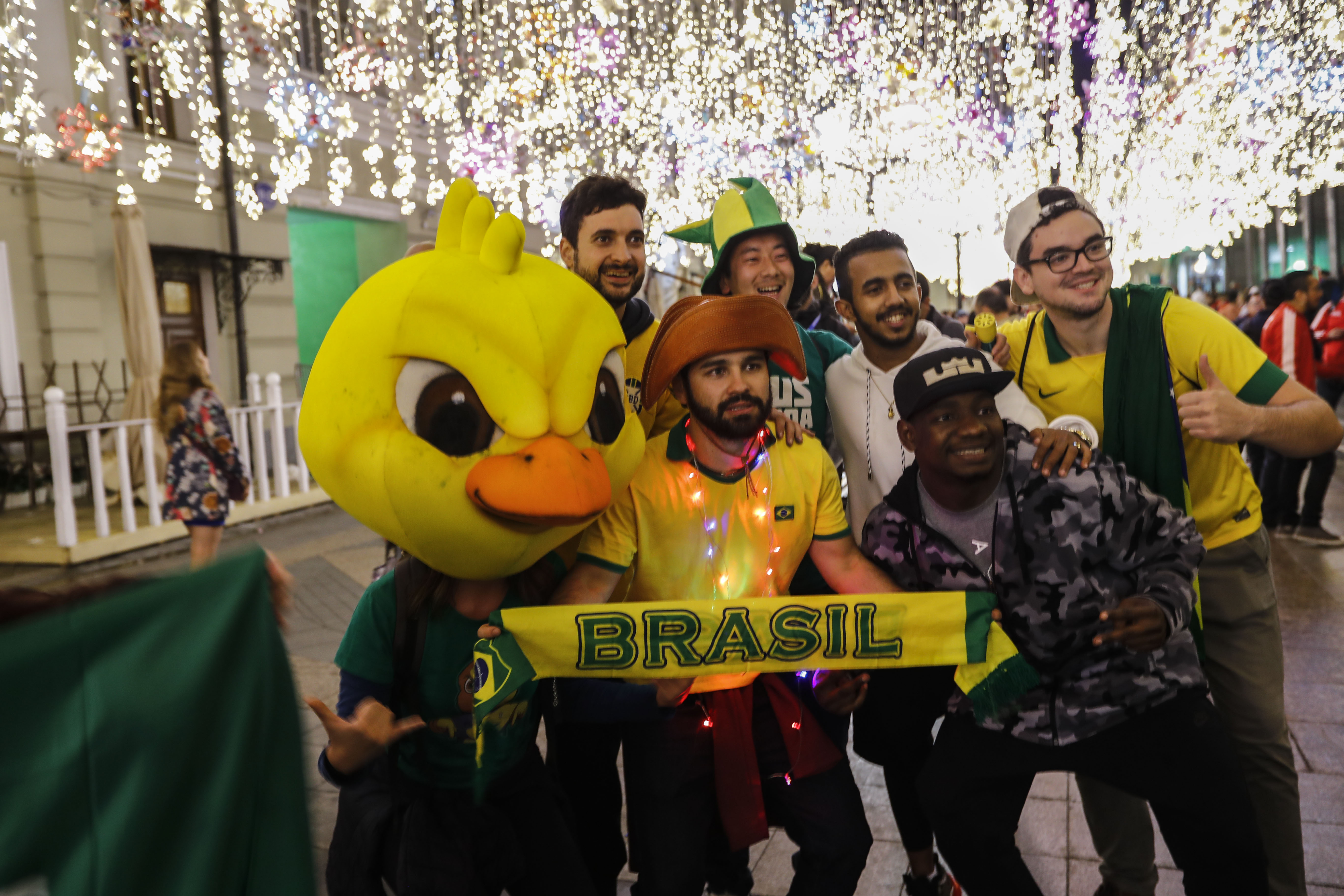 Torcida brasileira na Rússia | Jonathan Campos/GAZETA DO POVO