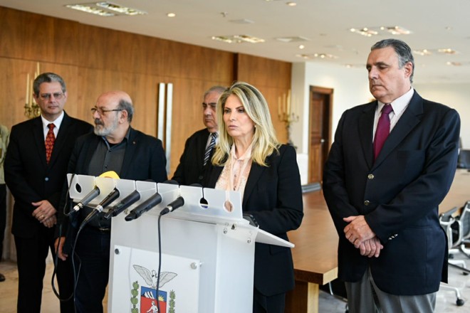 Anúncio foi feito em coletiva no Palácio Iguaçu | Henry Milleo/Gazeta do Povo