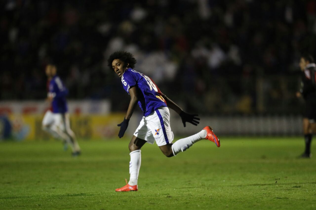 Biteco foi o autor do segundo gol tricolor. | Jonathan Campos/Gazeta do Povo