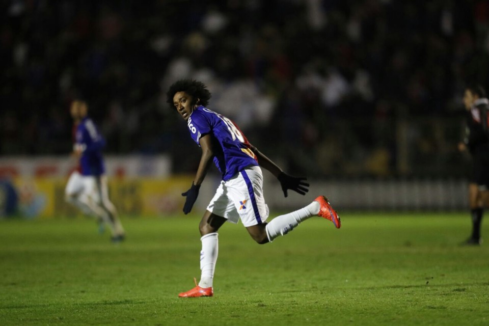 Biteco diz que Paraná precisava da vitória para “perder a virgindade na Série A” Biteco foi o autor do segundo gol tricolor. | Jonathan Campos/Gazeta do Povo