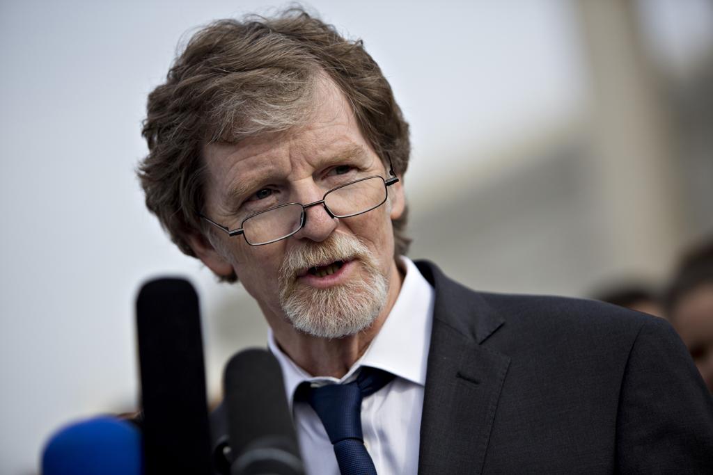 O confeiteiro Jack Phillips foi processado por se recusar a fazer um bolo personalizado para celebrar um casamento entre pessoas do mesmo sexo | Andrew Harrer/Bloomberg