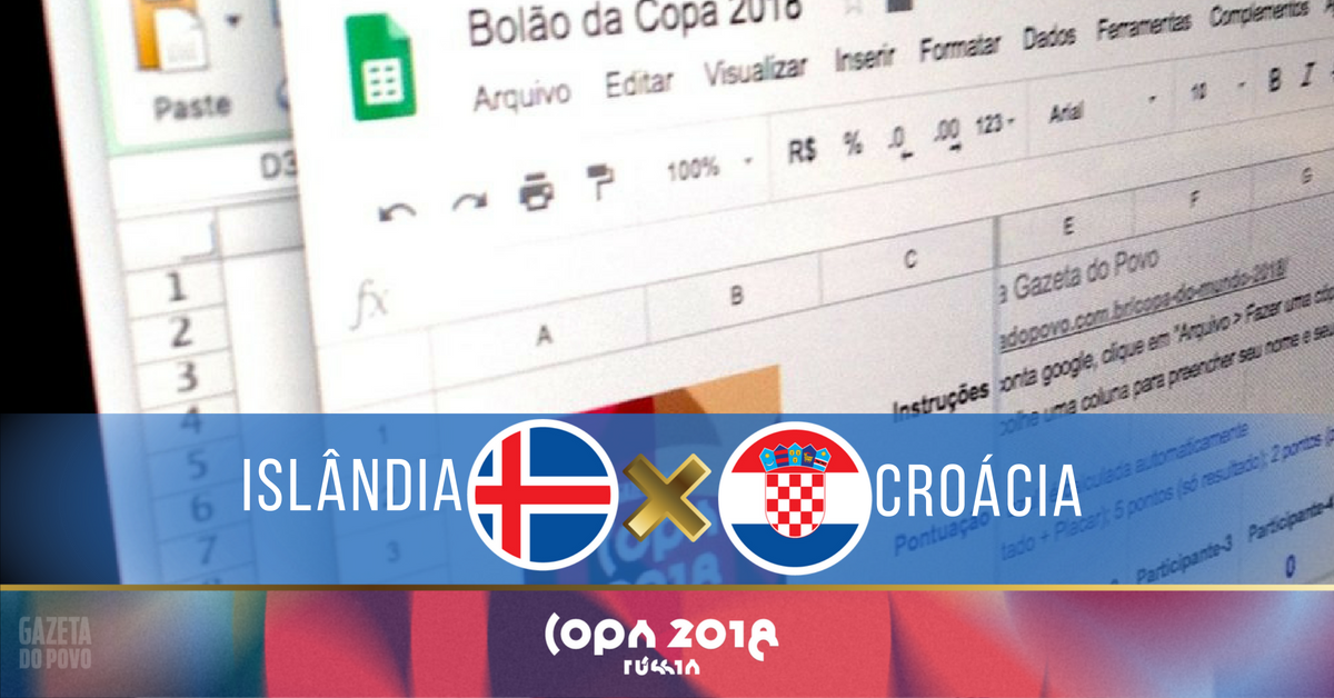 Aposta para o bolão: sugestão de placar para o jogo entre Islândia x Croácia, válido pela terceira rodada da Copa do Mundo 2018. | /