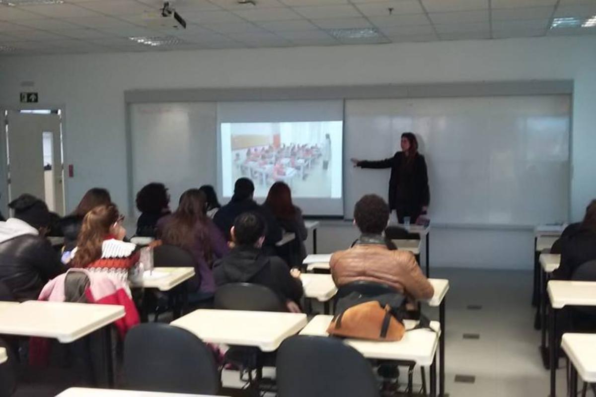 A primeira atividade foi uma Oficina sobre Letramento Midiático |