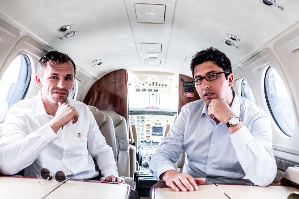 Paul Malicki (CEO) e Arthur Virzin (CTO), fundadores da Flapper | Divulgação/Flapper