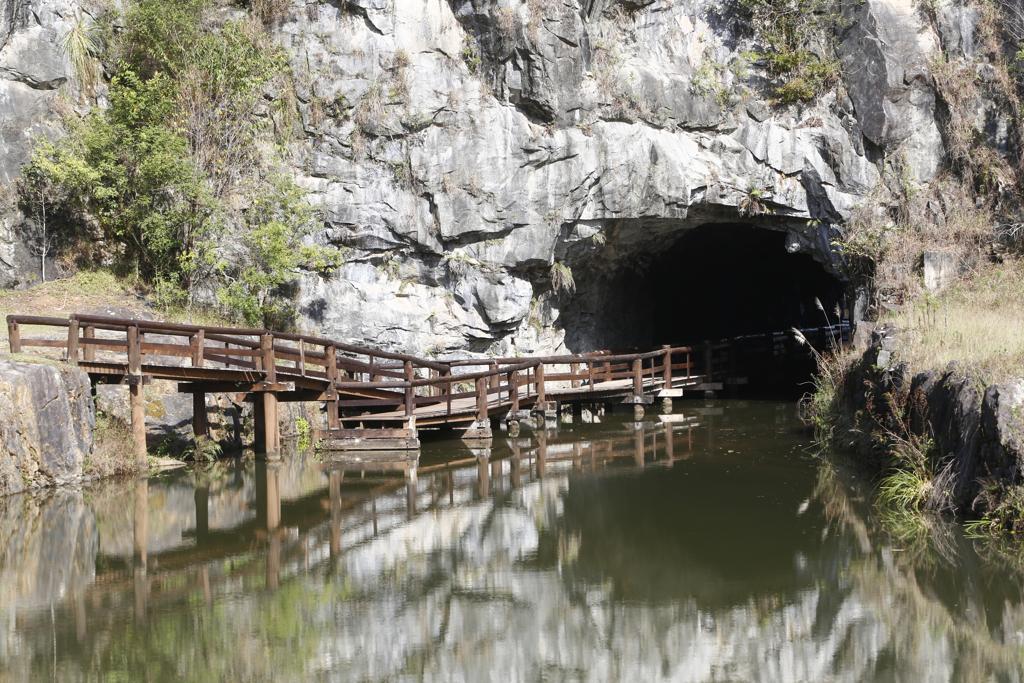 Visitas agendadas ao túnel no Parque Tanguá começam dia 7 de julho. | Aniele Nascimento/Gazeta do Povo