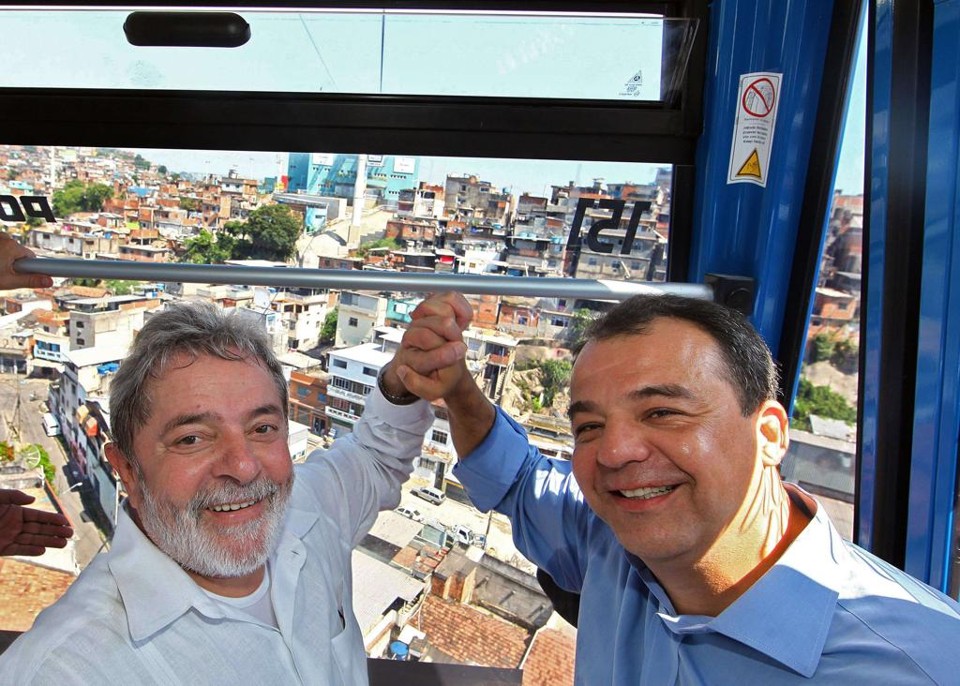 Lula depõe para juiz linha-dura do Rio como testemunha de Sérgio Cabral Lula e Sérgio Cabral, em 2010. | RICARDO STUCKERT