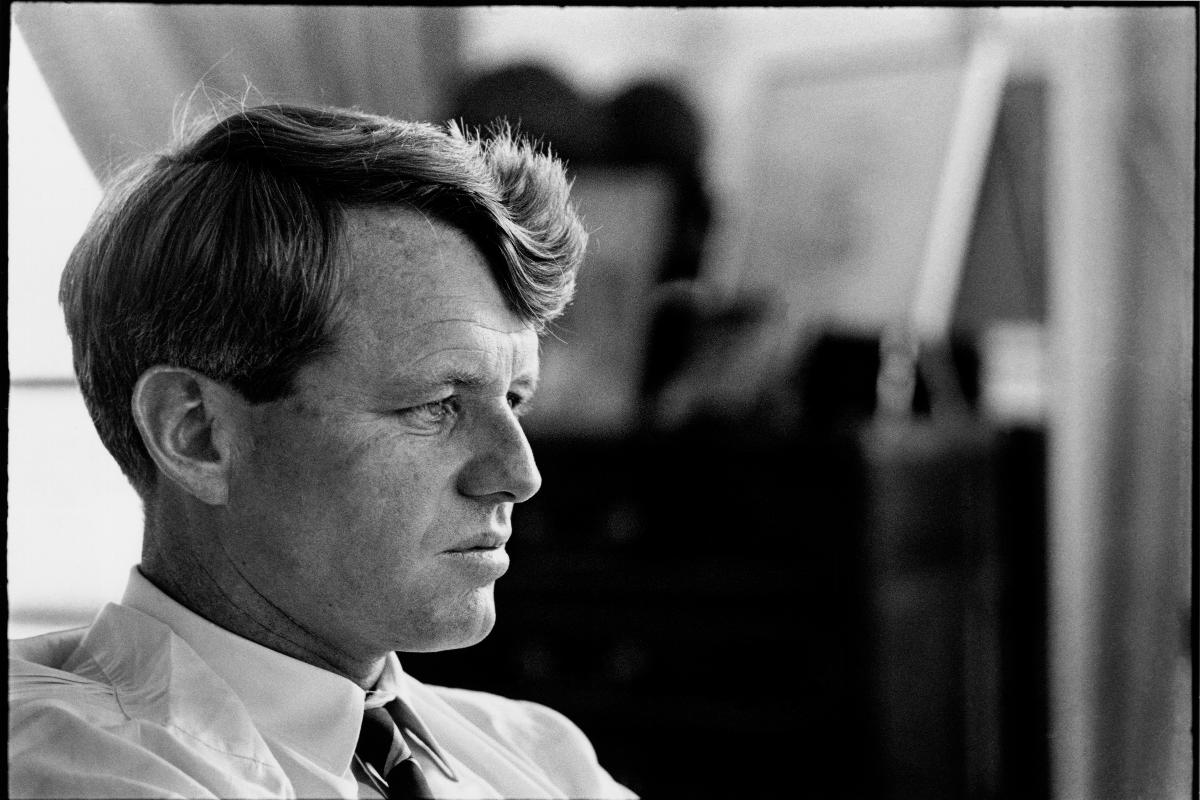 Bobby Kennedy, irmão de Jack Kennedy, morto em 1968 | Bob Henriques/ Magnum Photos