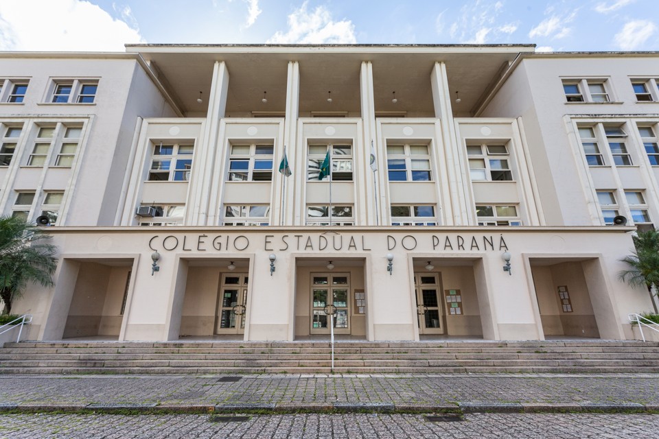 Restauro será a maior reforma nos 66 anos de história do prédio do Colégio Estadual do Paraná. | Fernando Zequinão/Gazeta do Povo