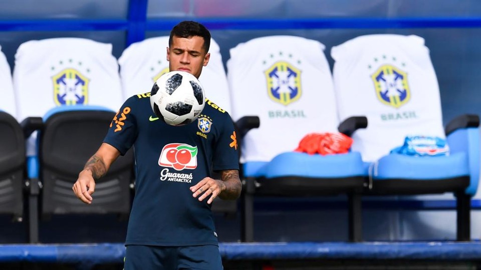 Coutinho tem aconfiança da torcida brasileira no mata-mata da Copa | NELSON ALMEIDA/AFP