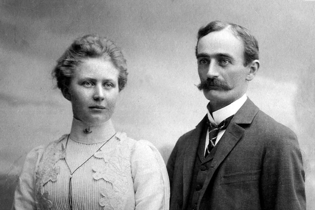 Os avôs paternos de Trump, Elisabeth Christ e Friedrich Trump | Wikimedia Commons