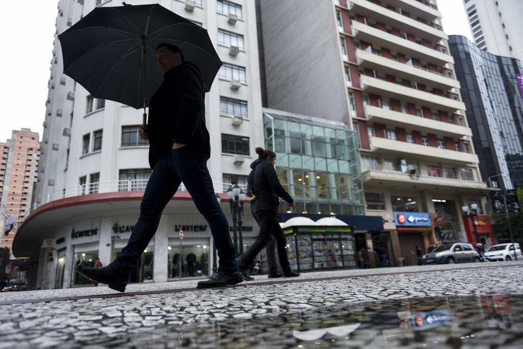 Sequência de dias frios impactou na sensação térmica. | Henry Milleo/Gazeta do Povo
